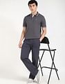 Tommy Hilfiger Solid Regular-Fit Cotton Polo Shirt