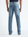 Flying Machine Freddie Slim Straight Mid Rise Jeans