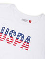 U.S. Polo Assn. Women Brand Print Short Sleeve T-Shirt