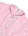 U.S. Polo Assn. Kids Girls Embroidered Fit & Flare Dress