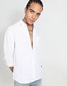 Flying Machine Linen Slim Fit Shirt