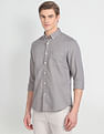 U.S. Polo Assn. Denim Co. Solid Linen Cotton Shirt