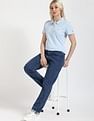 Tommy Hilfiger Solid Slim-Fit Cotton Polo T-Shirt