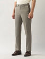 Arrow Solid Smartflex Dobby Trousers