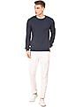 Aeropostale Patterned Knit Raglan Sleeve Sweater