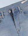 Flying Machine Slash Slim Tapered Fit Stone Washed Jeans