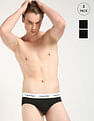 Calvin Klein Underwear Solid Multi Low Rise Briefs - Pack Of - 3