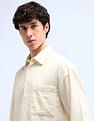 Flying Machine All-Over Oversized Fit Shirt
