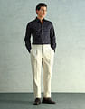 Arrow Newyork Slim Fit Smart Printed Shirt