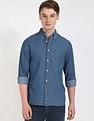 Tommy Hilfiger Solid Regular-Fit Cotton Shirt