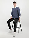 Tommy Hilfiger Oval Structure Crew Neck Sweater