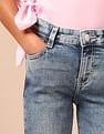 U.S. Polo Assn. Kids Girls Mid Rise Bootcut Jeans
