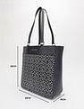 Tommy Hilfiger Logo Blue Polyester Tote Bag