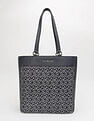 Tommy Hilfiger Logo Blue Polyester Tote Bag