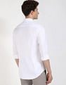 Calvin Klein Jeans Solid Slim-Fit Oxford Woven Shirt