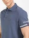 Tommy Hilfiger Solid Slim-Fit Cotton Polo Shirt