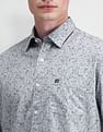 Arrow Sport Brooklyn Fit All-over Print Shirt