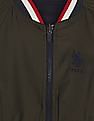 U.S. Polo Assn. Kids High Neck Reversible Jacket