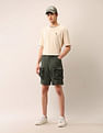 U.S. Polo Assn. Denim Co. Regular Fit Solid Cargo Shorts
