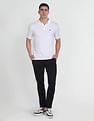 Arrow Sports Brand Print Cotton Polo Shirt