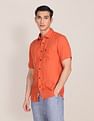 U.S. Polo Assn. Short Sleeve Pure Linen Shirt
