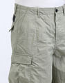 Flying Machine Loose Fit Solid Cargo Trousers
