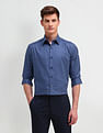 Arrow Newyork Slim Fit Geometric Pattern Shirt