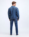Flying Machine Slash Slim Tapered Fit Jeans