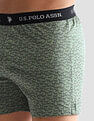 USPA Innerwear Printed Cotton OEX09 Boxers - Pack Of 2