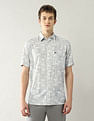 Arrow Sport Regular Fit Abstract Printed Shirt