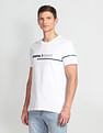 USPA Active Slim Fit Brand Print T-Shirt