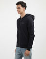 Tommy Hilfiger Solid Logo Hood Sweatshirt