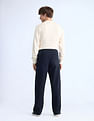 Flying Machine Twill Solid Trousers