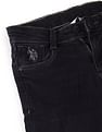U.S. Polo Assn. Kids Boys Slim Fit Black Jeans
