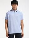 Tommy Hilfiger Solid Regular-Fit Cotton Polo Shirt